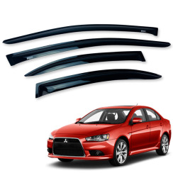 Вітровики для Mitsubishi Lancer 10 2007-... Q2 (DEFL)