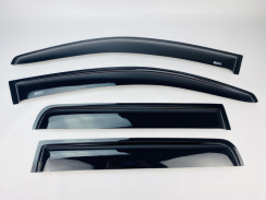 Вітровики для Mitsubishi Outlander 2007-2012 XL Q2 (DEFL). Фото 7