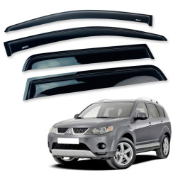 Вітровики для Mitsubishi Outlander 2007-2012 XL Q2 (DEFL)