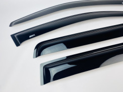 Вітровики для Mitsubishi Outlander 2007-2012 XL Q2 (DEFL). Фото 5