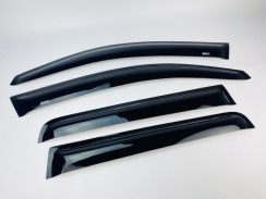 Вітровики для Mitsubishi Outlander 2012-2020 Q2 (DEFL). Фото 3