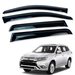 Вітровики для Mitsubishi Outlander 2012-2020 Q2 (DEFL)