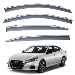 Вітровики для Nissan ALTIMA/Teana 2019-... з хром молдингом (TAN)
