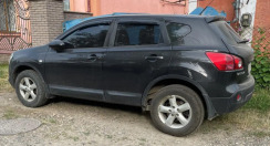 Ветровики для Nissan Qashqai I 2006-2014 5-местный (HIC). Фото 4