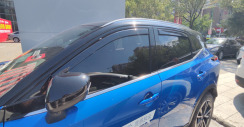 Ветровики для Nissan Qashqai III 2021-... вставные (HAWK). Фото 2