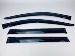 Ветровики для Nissan X-Trail III 2013-2021/Rogue Q2 (DEFL). Фото 2