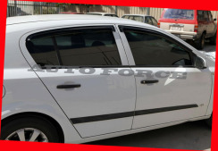 Вітровики для Opel Astra H 2004-2009 5D хетчбек (HIC). Фото 3
