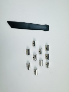 Вітровики для Renault Duster II 2018- вставні (HAWK). Фото 5