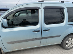 Вітровики для Renault Kangoo II 2008-2020 5D 5-тиДверні, комплект 4 шт (HIC)