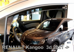 Ветровики для Renault Kangoo III 2021-... 3D (Heko). Фото 3