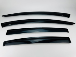 Ветровики для Renault Latitude 2010-... (HIC). Фото 3
