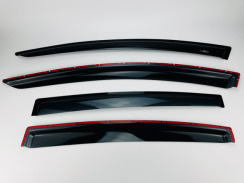 Ветровики для Renault Latitude 2010-... (HIC). Фото 4