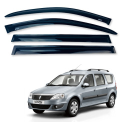 Вітровики для Renault Logan I 2004-2012 MCV Q2 (DEFL)