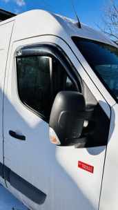 Вітровики для Renault Master 2010-... (на скотчі) (HIC). Фото 3