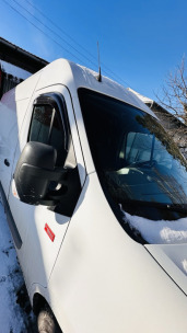 Вітровики для Renault Master 2010-... (на скотчі) (HIC). Фото 6