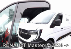 Ветровики для Renault Master 2024-... 2D (вставные, комплект 2 шт) (Heko)