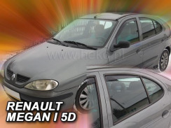 Вітровики для Renault Megane I 1995-2002 (+OT) седан/хетчбек 4/5D (Heko). Фото 3