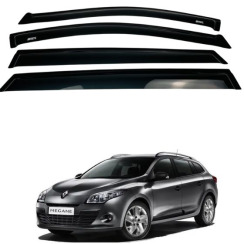 Вітровики для Renault Megane III 2008-2016 універсал/Grandtour (DEFL LUX)