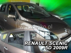 Ветровики для Renault Scenic/GRAND SCENIC III 2009-2016 5D (-...ОТ) (Heko). Фото 3