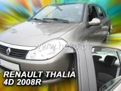 Ветровики для Renault Symbol/Thalia 4D 2008-2013 (-...OT) (Heko). Фото 3