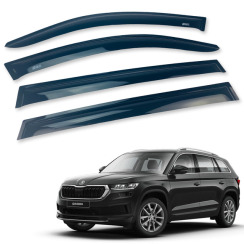 Вітровики для Skoda Kodiaq 2016-... Q2 (DEFL)