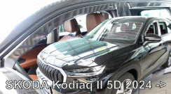 Вітровики для Skoda Kodiaq 2024-... 5D (вставні, комплект 4 шт) (LSE) (Heko)