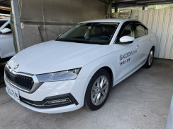 Ветровики для Skoda Octavia A-8 2020-... седан (HIC). Фото 3