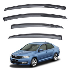 Вітровики для Skoda Rapid 2012 (TAN)