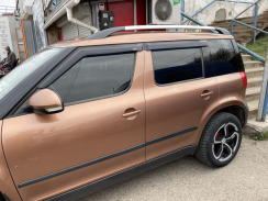 Вітровики для Skoda Yeti 2009-... (HIC). Фото 4