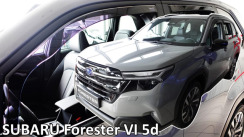Вітровики для Subaru Forester VI 2024-... 5D (вставні, комплект 4 шт) (SL) (Heko)