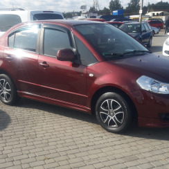 Вітровики для Suzuki SX4 2006-2013 седан (HIC)