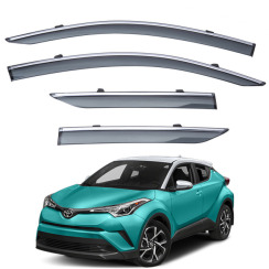 Ветровики для Toyota C-HR 2016-... (TAN)
