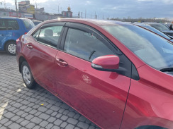 Ветровики для Toyota Corolla 2013-2018 седан (HIC). Фото 3
