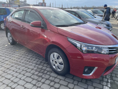 Ветровики для Toyota Corolla 2013-2018 седан (HIC). Фото 2