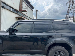 Ветровики для Toyota LAND CRUISER PRADO J250 комплект 4 шт. 2024-... (HAWK). Фото 3