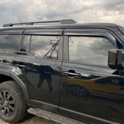 Ветровики для Toyota LAND CRUISER PRADO J250 6ШТ. 2024-... (HAWK)