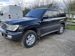 Ветровики для Toyota LC 100 1998-2004 (HIC). Фото 2