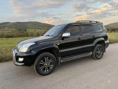 Ветровики для Toyota LC 120 Prado/GX 470 2003-2010 Q2 (DEFL). Фото 4