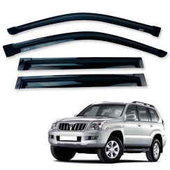 Вітровики для Toyota LC 120 Prado/GX 470 2003-2010 Q2 (DEFL)