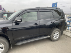 Ветровики для Toyota LC 150 Prado/GX 460 2010-... широки (HIC). Фото 3