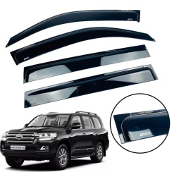 Вітровики для Toyota LC 200/LX 570 2008-... накладні (DEFL)