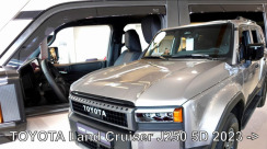Ветровики для Toyota LC J250 2023-... 4D (вставные, комплект 4 шт) (LSE) (Heko)