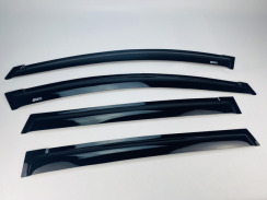 Ветровики для Toyota Rav-4 2013-2019 Q2 (DEFL). Фото 3