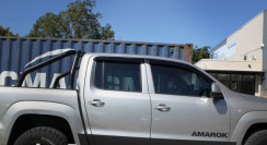 Вітровики для Volkswagen Amarok 2009-... (HIC). Фото 6