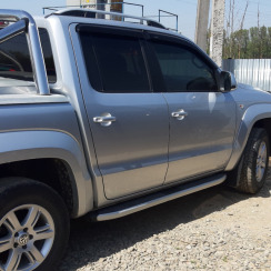 Вітровики для Volkswagen Amarok 2009-... (HIC). Фото 7