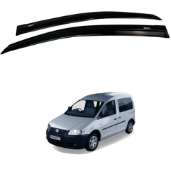 Вітровики для Volkswagen CADDY 2D 2004-2015 (DEFL)