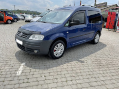 Ветровики для Volkswagen Caddy 3,4 2004-2020 (на скотче) (HIC). Фото 4