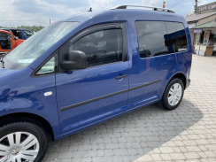 Ветровики для Volkswagen Caddy 3,4 2004-2020 (на скотче) (HIC). Фото 2