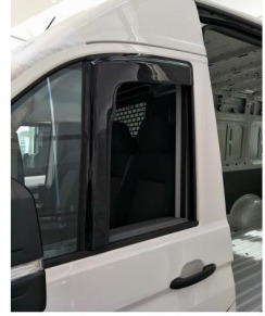 Ветровики для Volkswagen Crafter 2017-.../MAN TGE 1 18- (HIC). Фото 2