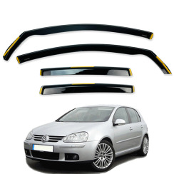 Вітровики для Volkswagen GOLF 5 2004-2008 вставні хетчбек (HAWK)